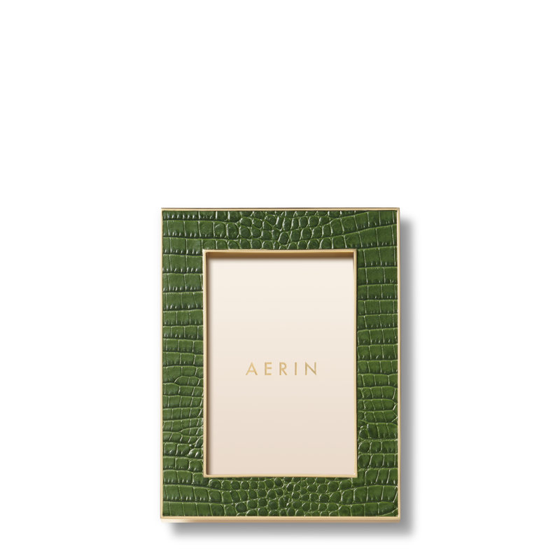 Leather Picture Frame, 4" x 6"