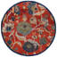 Tapis floral en laine Daundra-2022277546