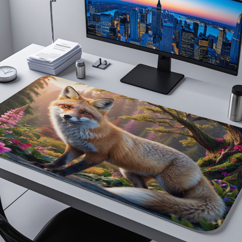 Polyester Desk Pad, 23.6x13.8