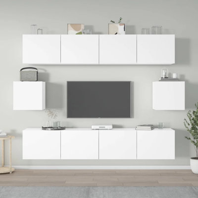 Mantador Unfinished TV Stand for TVs up to 88"