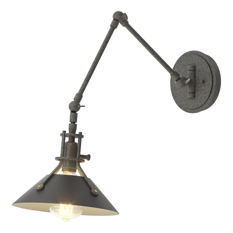 Henry Sconce -209320_5, Natural Iron, Oil Rubbed Bronze