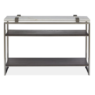 Anyila 48'' Marble Top Console Table