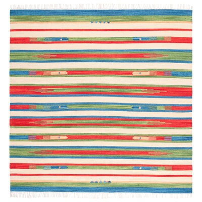 Barela Hand Woven Cotton Southwestern Rug