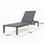 Outdoor Chaise Lounge with 5-Level Adjustable,Durable Aluminum Frame & PVC-coated polyester Mesh-610249759