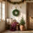 18in. Artificial Real Touch Cedar Wreath
