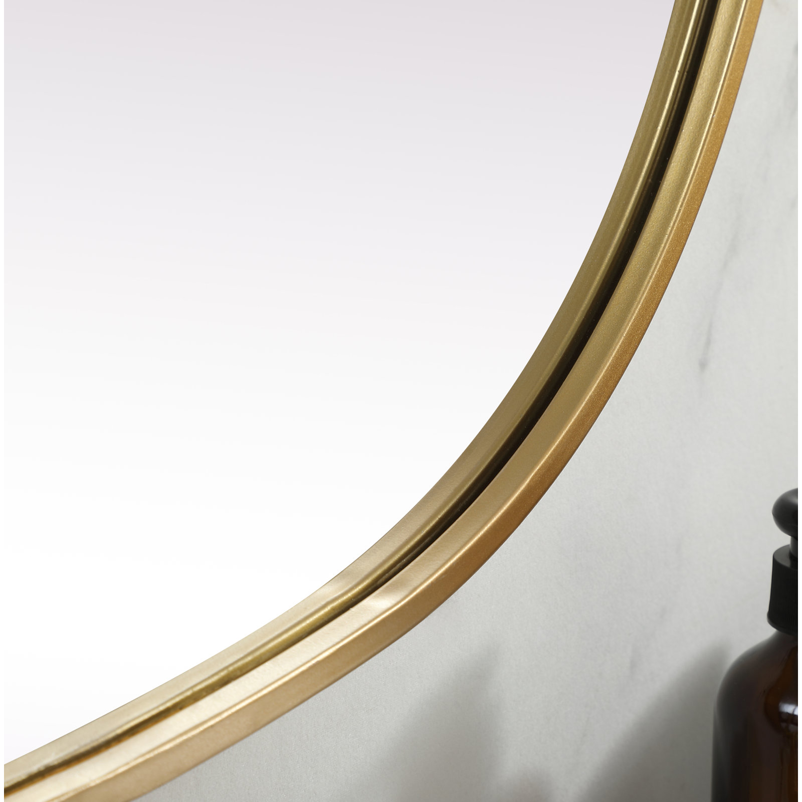 Sabine Accent Mirror, Brass, 36" x 27"