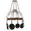 Dior Handcrafted Hanging Pot Rack