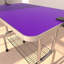 42 po Table de toilettage pour chien pliante avec cadre en acier inoxydable et tapis en caoutchouc avec bras et pinces réglables-126414221