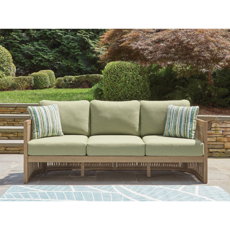 Canapé d'extérieur avec coussin Conaugh