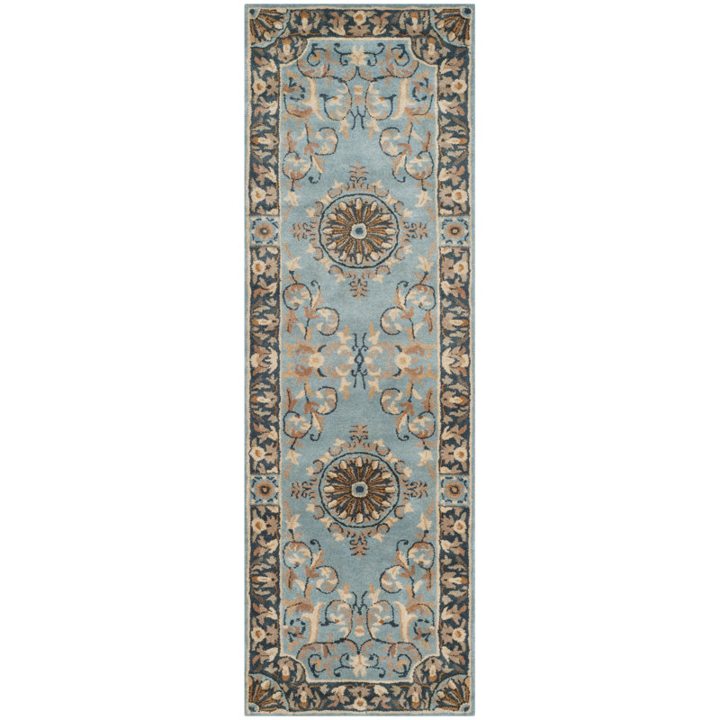 Latarra Hand Tufted Wool Oriental Rug, Runner 2'6" x 8'