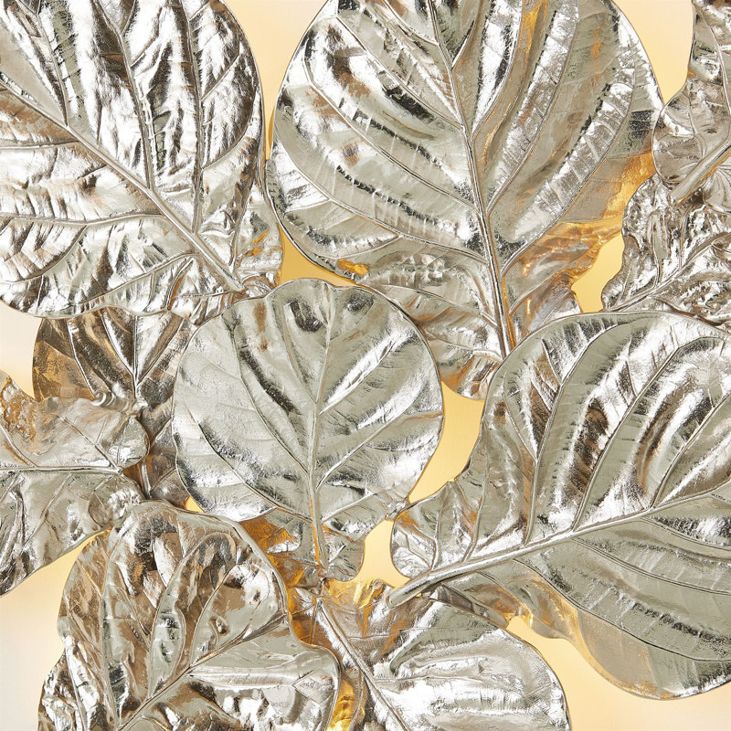Fiddle 18 - Light Design Wall Light, Shiny Nickel