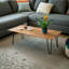 Palomino Solid Wood Four Leg Coffee Table