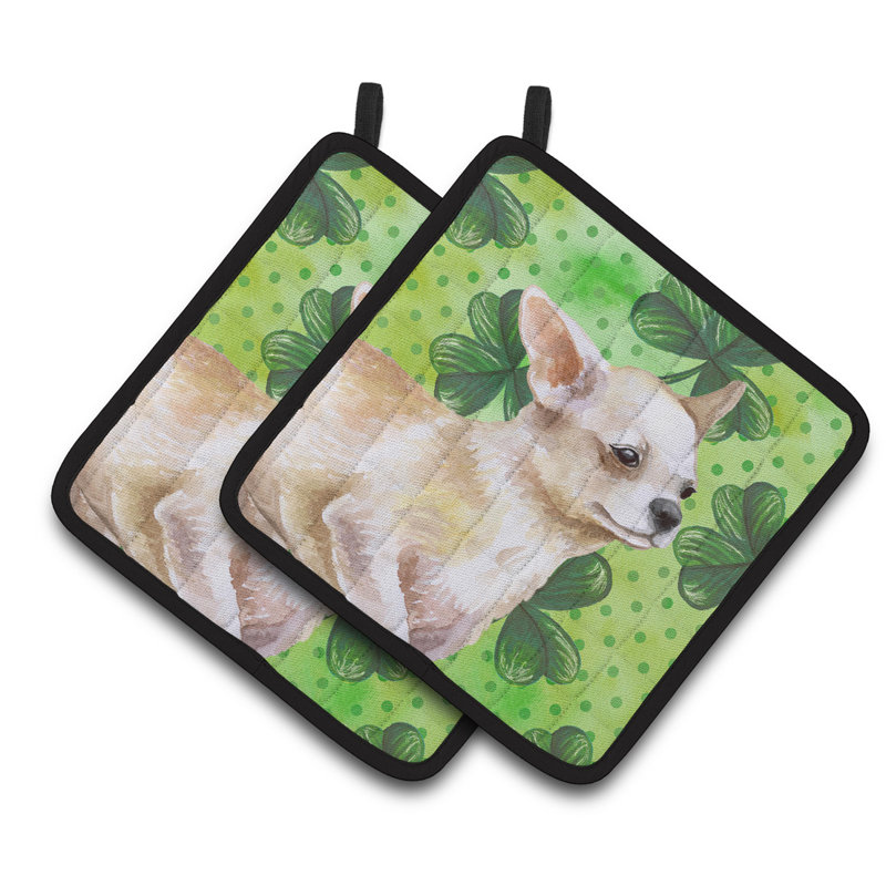 Cuisinier poignée de st patrick chihuahua caroline