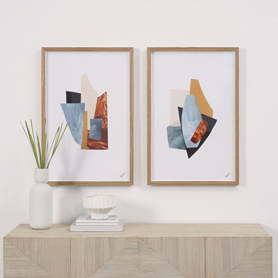 Odin 2 pièces encadrées sur papier
