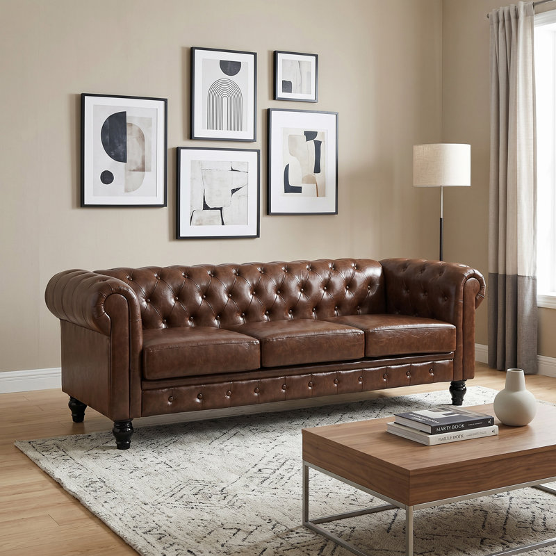 Canapé Chesterfield 88,2 po