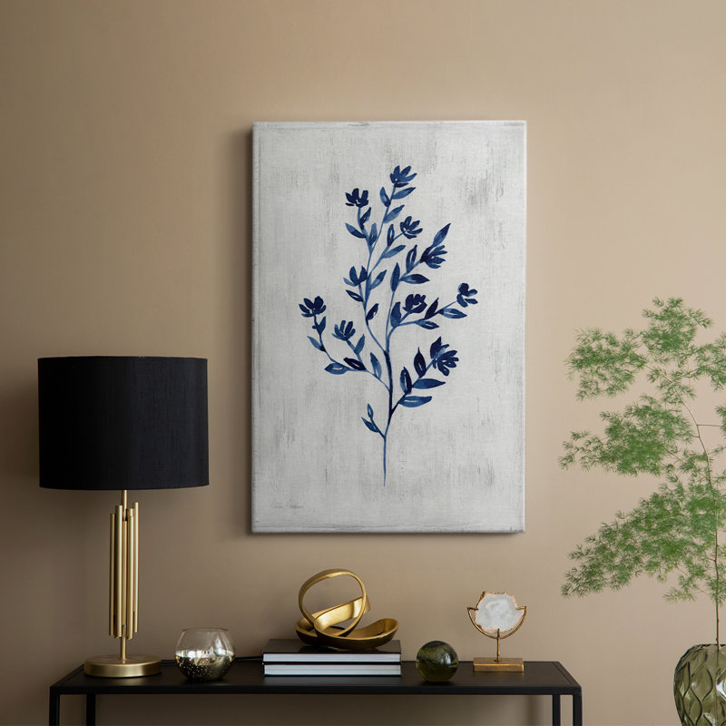 Wild Indigo II - galerie sur mesure, H 18 po x l 12 po