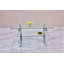 Table basse transparente en verre trempé