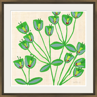Chartreuse Envy Framed Painting by Susan Hable