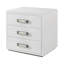 Panos 3 - Drawer Solid Wood Nightstand-2066341464
