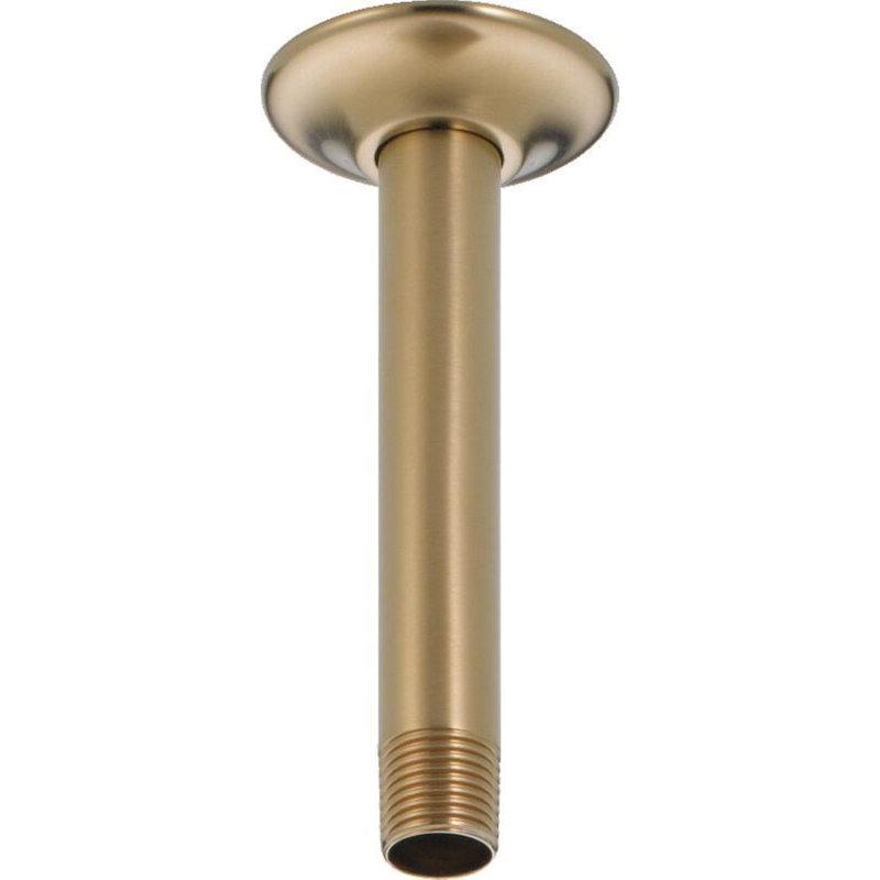 Ceiling Mount Shower Arm, Brilliance Champagne Bronze