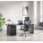 Ergonomic Mesh Office Chair with Multi-adjustable Headrest-1281072248