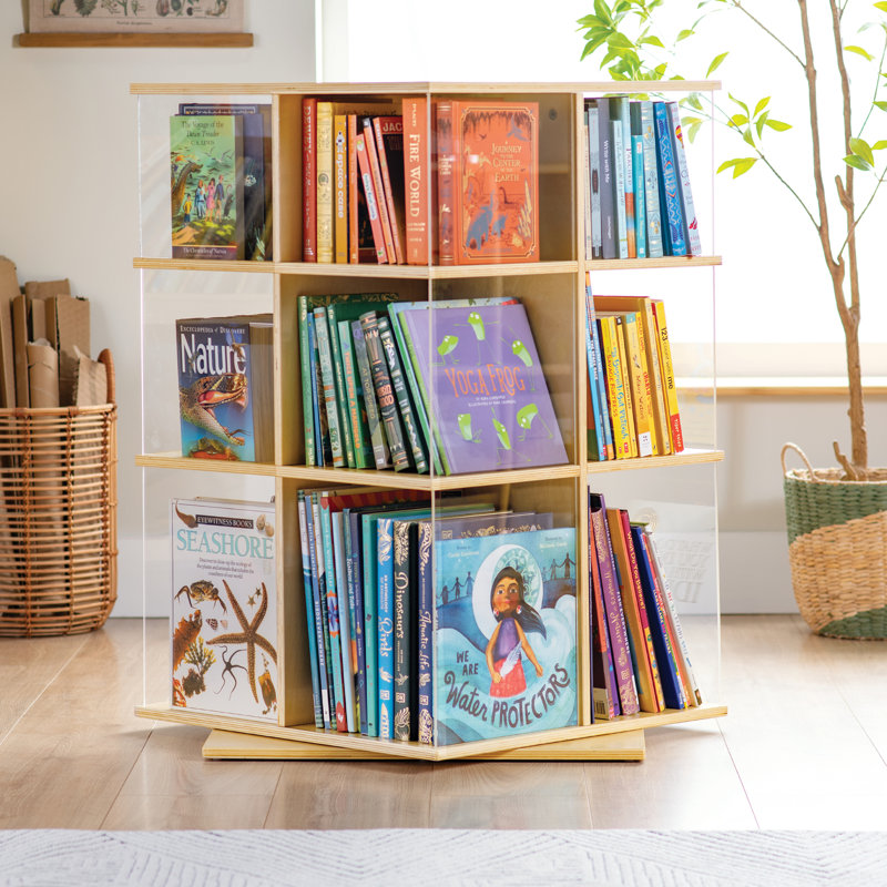 Présentoir à livres EdQ, Naturel