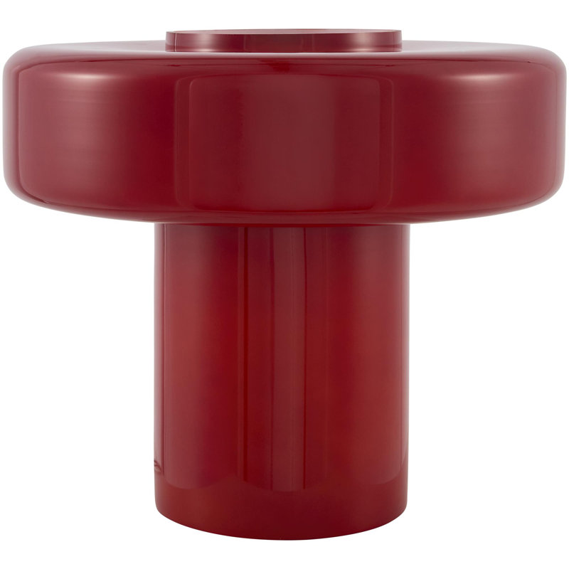 Nozay Table Lamp, Red, Red