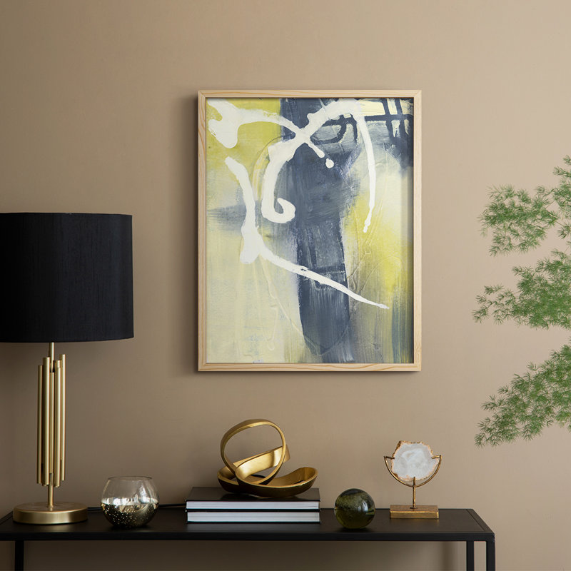 Delightful II Framed Print - Solid Wood, 15" H x 12" W