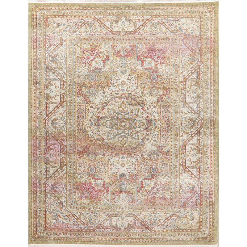 Tapis de surface beige en polypropylène murratville, Rectangle 8 pi x 10 pi