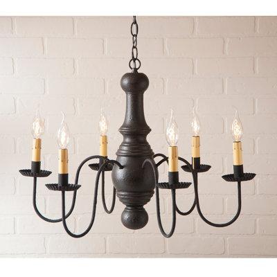 Smotherman 6 - Light Dimmable Classic / Traditional Chandelier