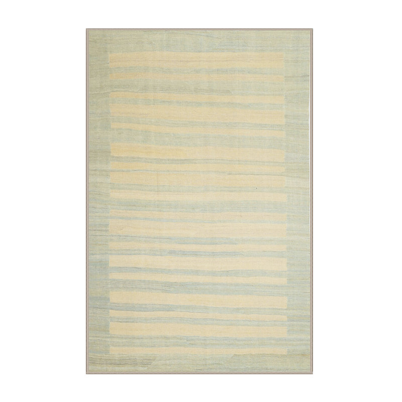 Surface beige contemporaine tapis, Rectangle 5 pi x 7 pi