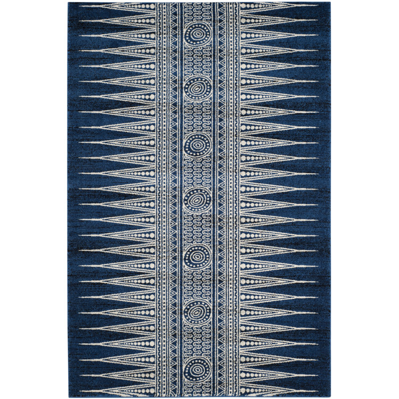 Seward Southwestern Area Rug, Rectangle 201 x 274 cm