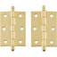 Grandes charnières à bout avec embouts sphériques (2 7/16 po de haut x 1 3/4 po de large)-88916426-88916422