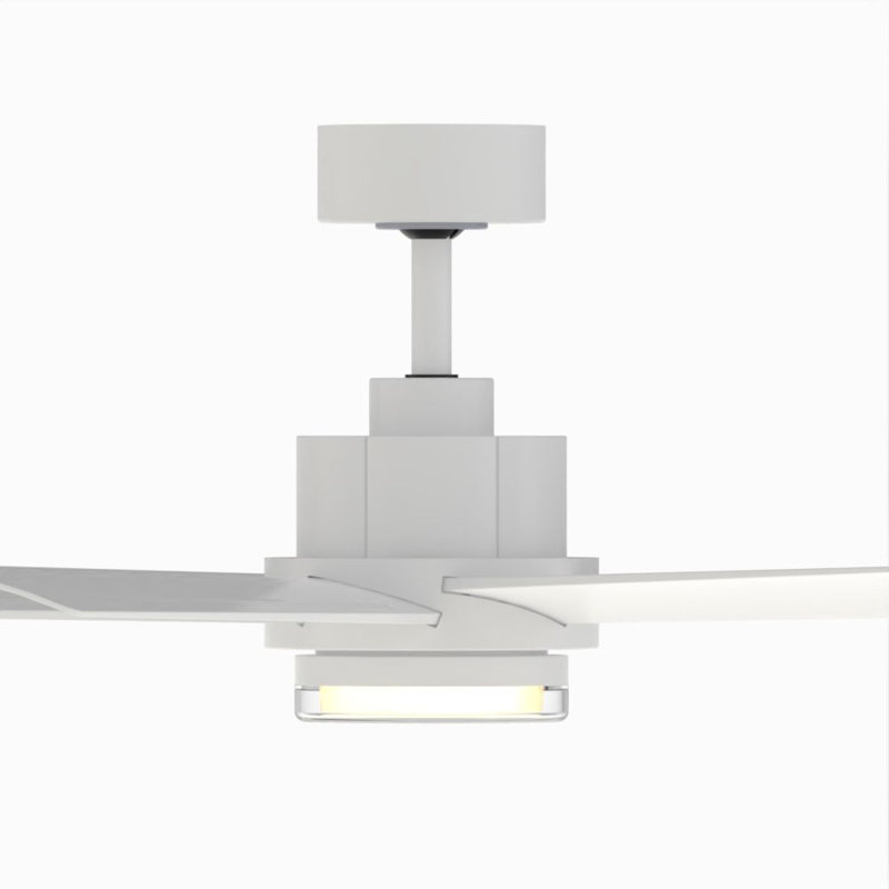 Pendry 56 inch Indoor/Outdoor Ceiling Fan - Matte White, White, White