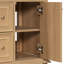 Meuble-lavabo de 24 po de largeur avec lavabo, 1 tiroir rabattable et 2 tiroirs, tablette réglable, naturel