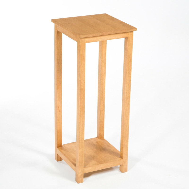 Asro Plant Stand, 50cm H x 20cm W x 20cm D, Dark Walnut