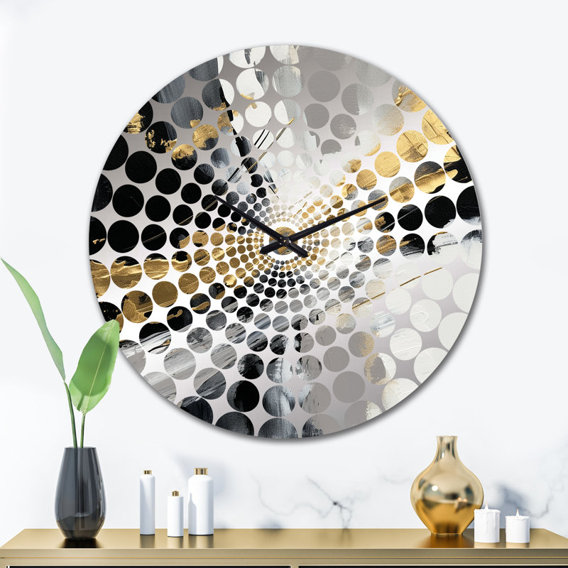 Immanuel - Horloge murale abstraite, Grand