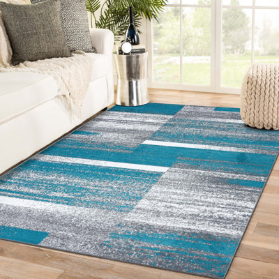 Tapis turquoise Alaysiah
