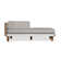 Catalina Outdoor Teak Chaise Lounge