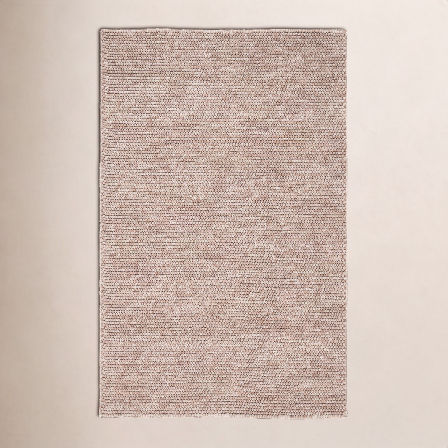 Elle Brown Hand-Woven Rug, Rectangle 6' x 9'