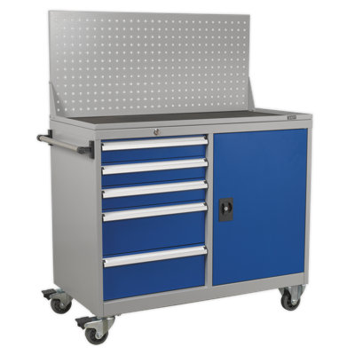 Single Storage Cabinet - 145 cm H x 117 cm W x 58 cm D