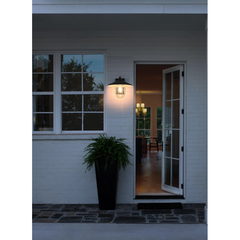 Scott Outdoor Wall Sconce in Black