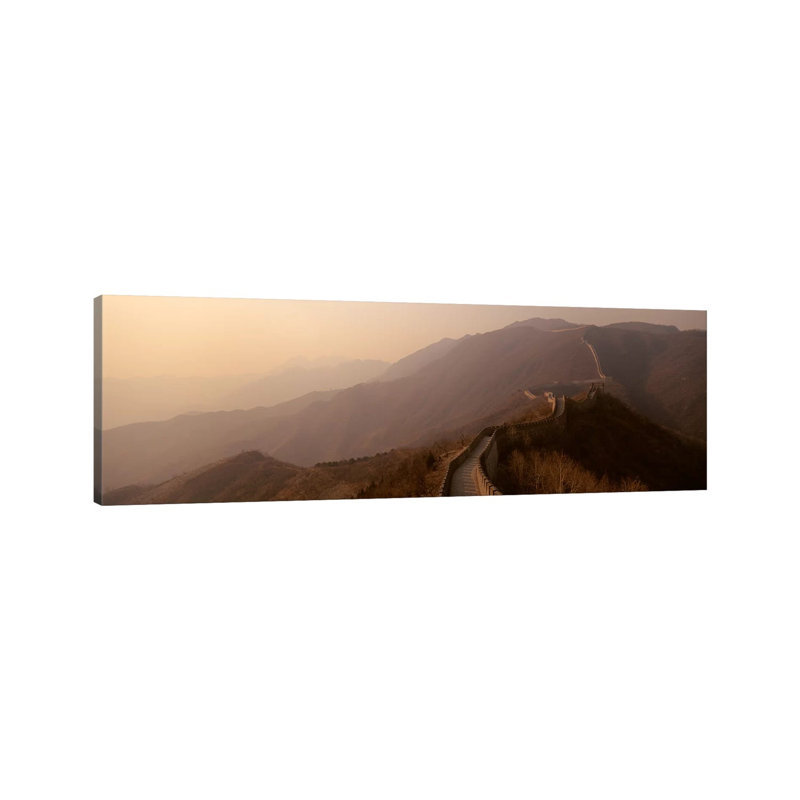 Mutianyu Section, Great Wall Of China - Wrapped Canvas Panoramic Print, 152.4 cm H x 50.8 cm W x 1.91 cm D