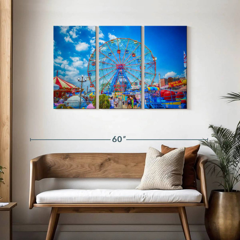 Grande roue Kerner Coney Island, H 28 po x l 45 po