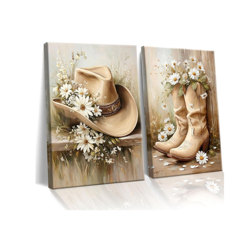 2 Piece Wrapped Canvas Print