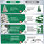Arbre de Noël artificiel, pin à charnière enneigé avec branches en fil de mémoire partiel, support pliable pour les Fêtes-118769901