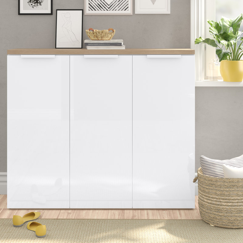 Mundi 30 Pair Shoe Storage Cabinet