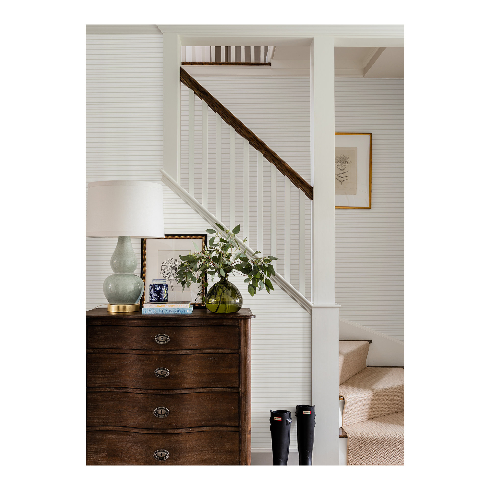 Oliver Striped Wallpaper, Neutral