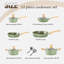 Izatt 12 - Piece Cookware Set