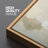 Earth Tone Cloudscape Framed Canvas - Abstract Sky and Hills in Neutral Greens-115165220-115165222